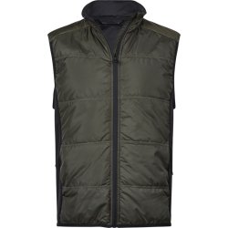 Hybrid-stretch vest