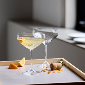 Lyngby Glas Champagneskl - Juvel - 4 stk.