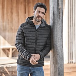 Crossover jakke med htte