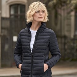 TeeJays Zepelin jakke med htte - dame