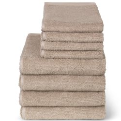 Elvang Elegance hndklder 8 stk. - beige