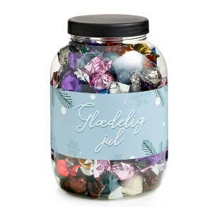 Mixede chokoladekugler  Gldelig jul - 1100g