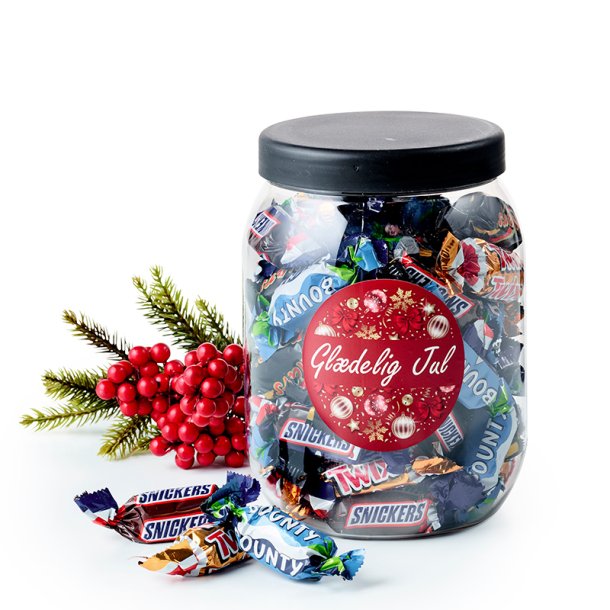Plastb�tte med Mars Miniature Mix - 500g.