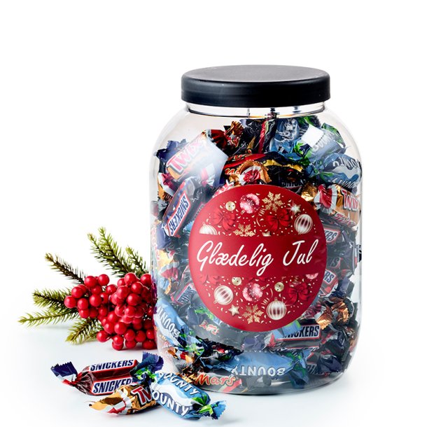 Plastb�tte med Mars Miniature Mix - 1100g.