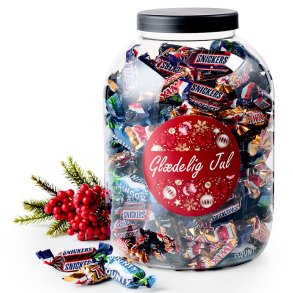 Plastb�tte med Mars Miniature Mix - 1775g.