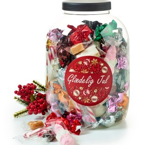 Plastb�tte med Julemix - 1775g.