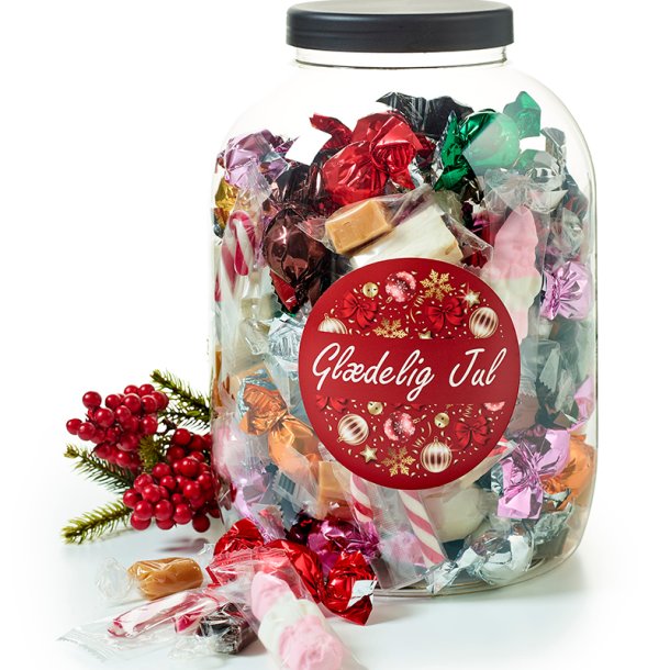 Plastb�tte med Julemix - 1775g.