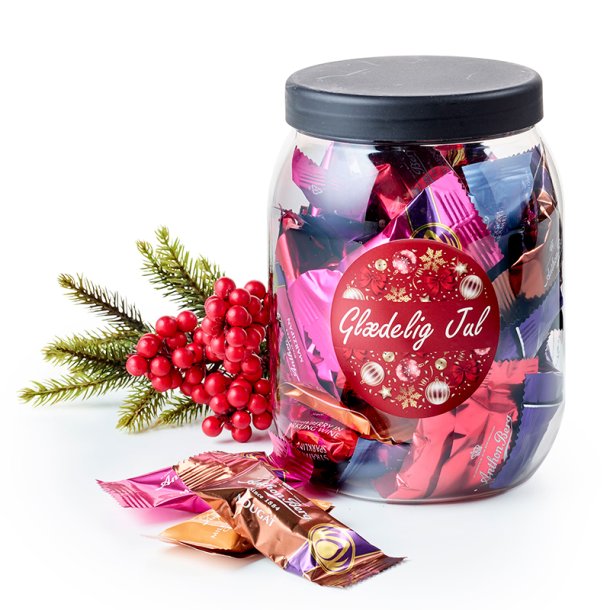 Plastb�tte med Anthon Berg - 500 g.