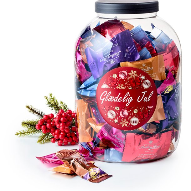 Plastb�tte med Anthon Berg - 1600g.