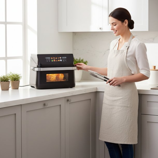 H�ws airfryer 10L m/opdeler, 2900W