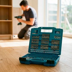 Makita E-11689 bor/Bits s�t 256pcs.
