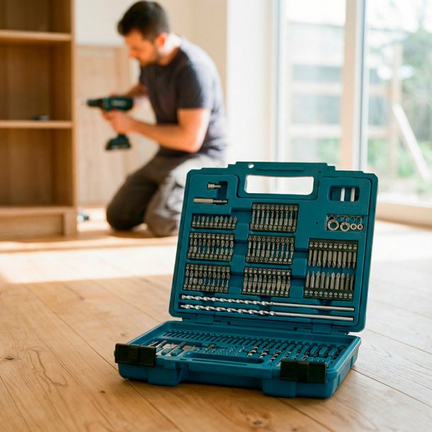 Makita E-11689 bor/Bits s�t 256pcs.