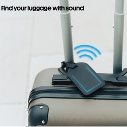 Globetrack RCS rPolyester bagagemrke med global sporing