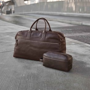 Markberg Theodore XL weekend Bag  & Toilettaske- Brown