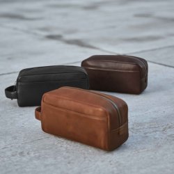 Markberg Toilet taske - cognac