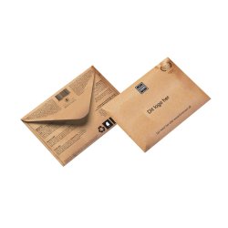 Bagsvrd Lakridsplade kuvert m/ logo 