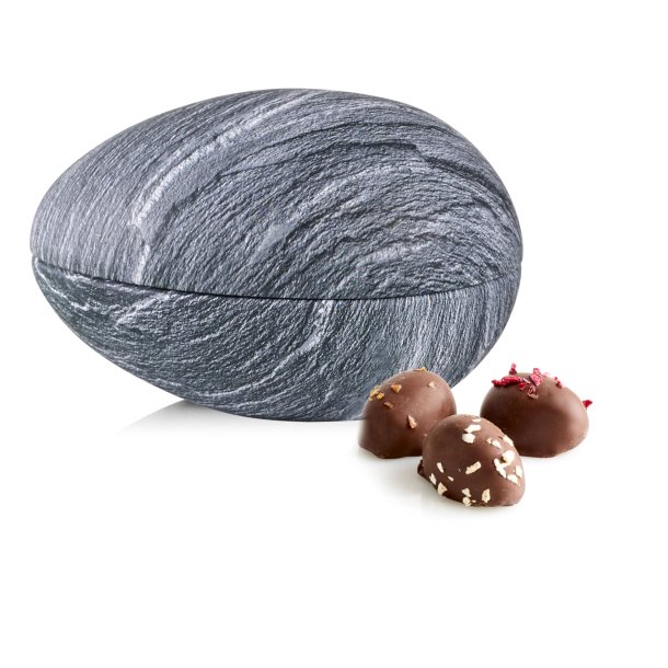 Metalæg stone - Økologisk marcipan æg