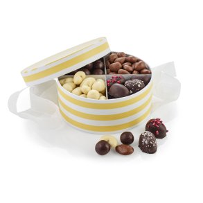 Hatteske rund gule striber - kologisk familieske