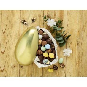 Metal�g struds guld - 900g mixede p�ske�g