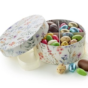 Hatte�ske rund Summer flowers - Familie�ske