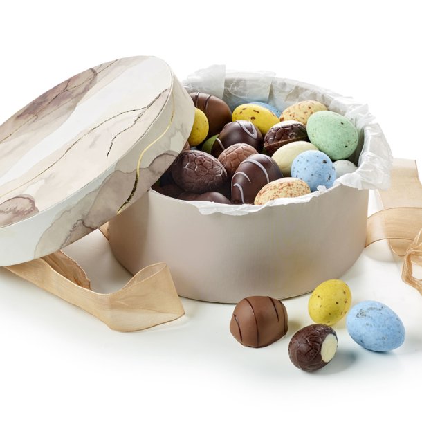 Hatte�ske brun marmor- mixede p�ske�g