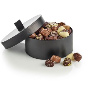 Hatteske sort - luksus chokolade & luksusg