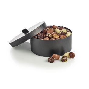 Hatteske sort - luksus chokolade & luksusg stor