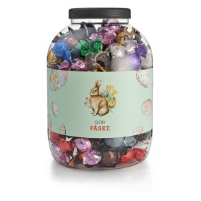 God pske - plastbtte m/mixede balls - 1775g