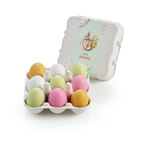  ggebakke marcipang m/sukkerskal - 9 stk