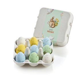 ggebakke m/Belgiske fugleg- 9 stk.