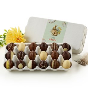 �ggebakke m/ luksus�g - 18 stk.