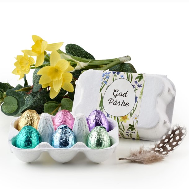 �ggebakke m/ indpakkede luksus�g -6 stk.