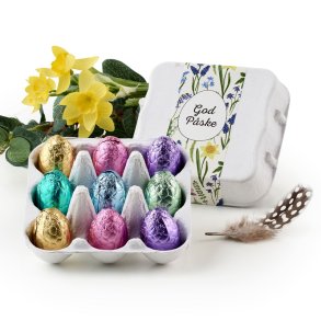 �ggebakke m/ indpakkede luksus�g -9 stk.