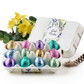 �ggebakke m/ indpakkede luksus�g -12 stk.