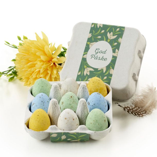 �ggebakke m/Belgiske fugle�g- 9 stk.