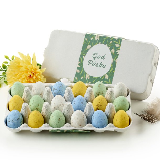 �ggebakke m/Belgiske fugle�g- 18 stk.