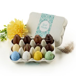 �ggebakke m/ mix p�ske�g -12 stk