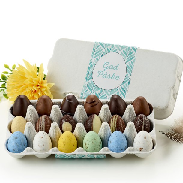  �ggebakke m/ mix p�ske�g -18 stk