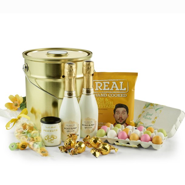 P�skespanden -guld m/USB h�jtaler