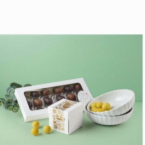 Georg Jensen 2 porcel�nssk�le &chokolade