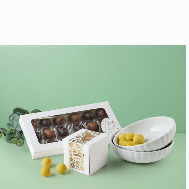 Georg Jensen 2 porcel�nssk�le &chokolade