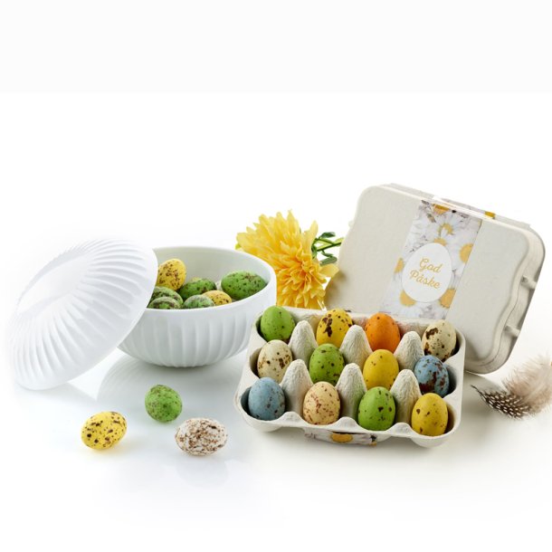 K�hler Bonbonniere hvid &amp; p�ske�g