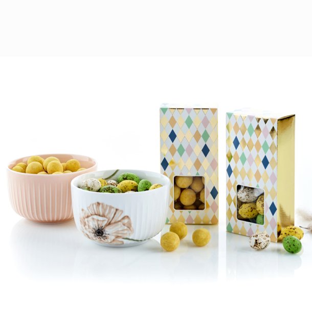 Hammersh�j sk�le 2 stk Poppy &amp; Nude &amp; s�de sager