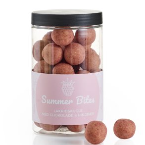 Summer Bites - S�d lakrids m/hvid chokolade og hindb�r