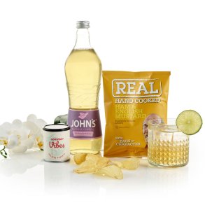 Sommergave uden alkohol - saft & snacks