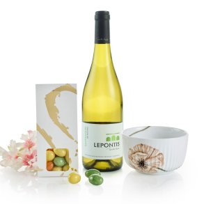 Hammersh�i sk�l & hvidvin - Poppy