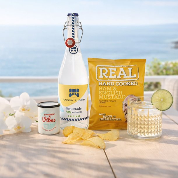 Sommergave uden alkohol - saft &amp; snacks