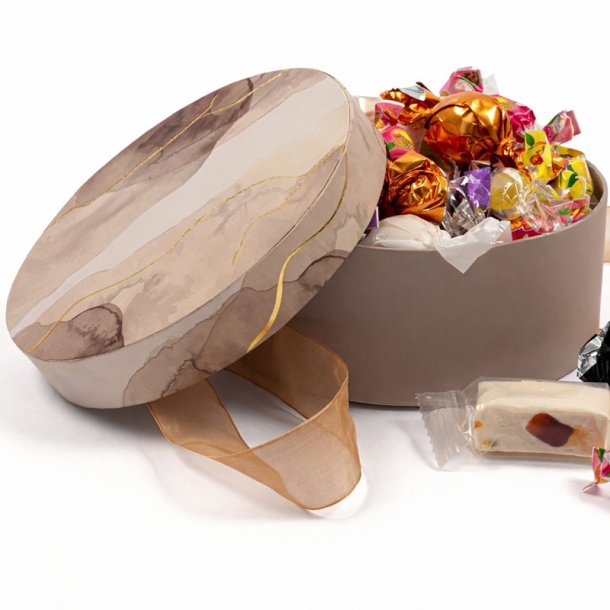 Hatte�ske brun/guld - sommer mix