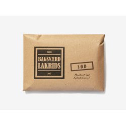 Bagsvrd Lakridsplade kuvert m/ logo 