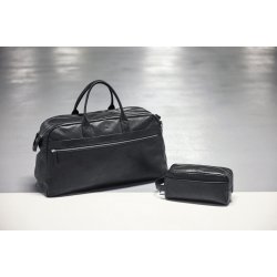Markberg Theodore XL weekend Bag  &amp; Toilettaske- sort